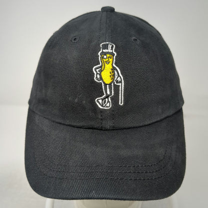 Velocity Baseball Cap Black One Size Mr. Peanut Planters Mascot Adjustable Hat