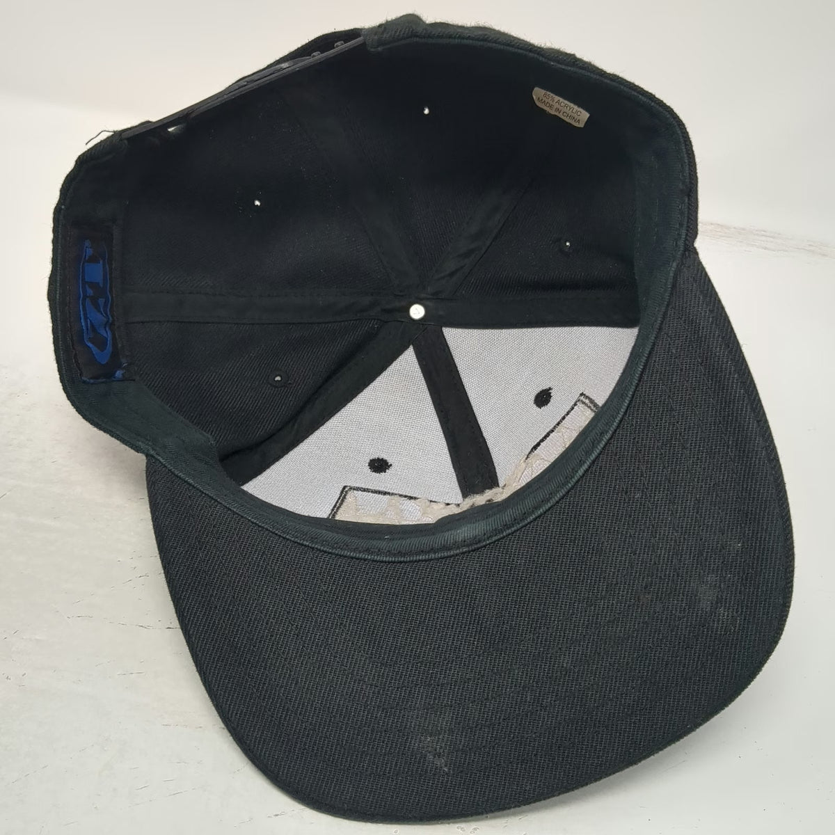 Zero Tolerance Snapback Hat Black One Size ZT American Flag Logo Patch Knife