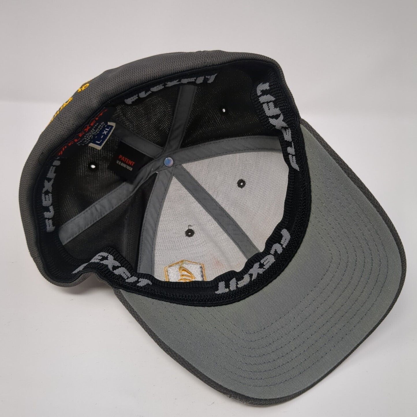 Sturtevants Ketchum ID Fitted Hat Gray L/XL Flexfit Embroidered Yupoong