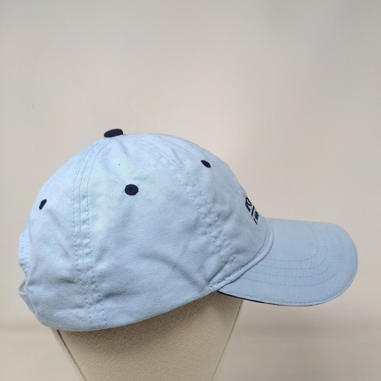 Sports Club It Feels So Good To Belong Strapback Hat Blue One Size Embroidered