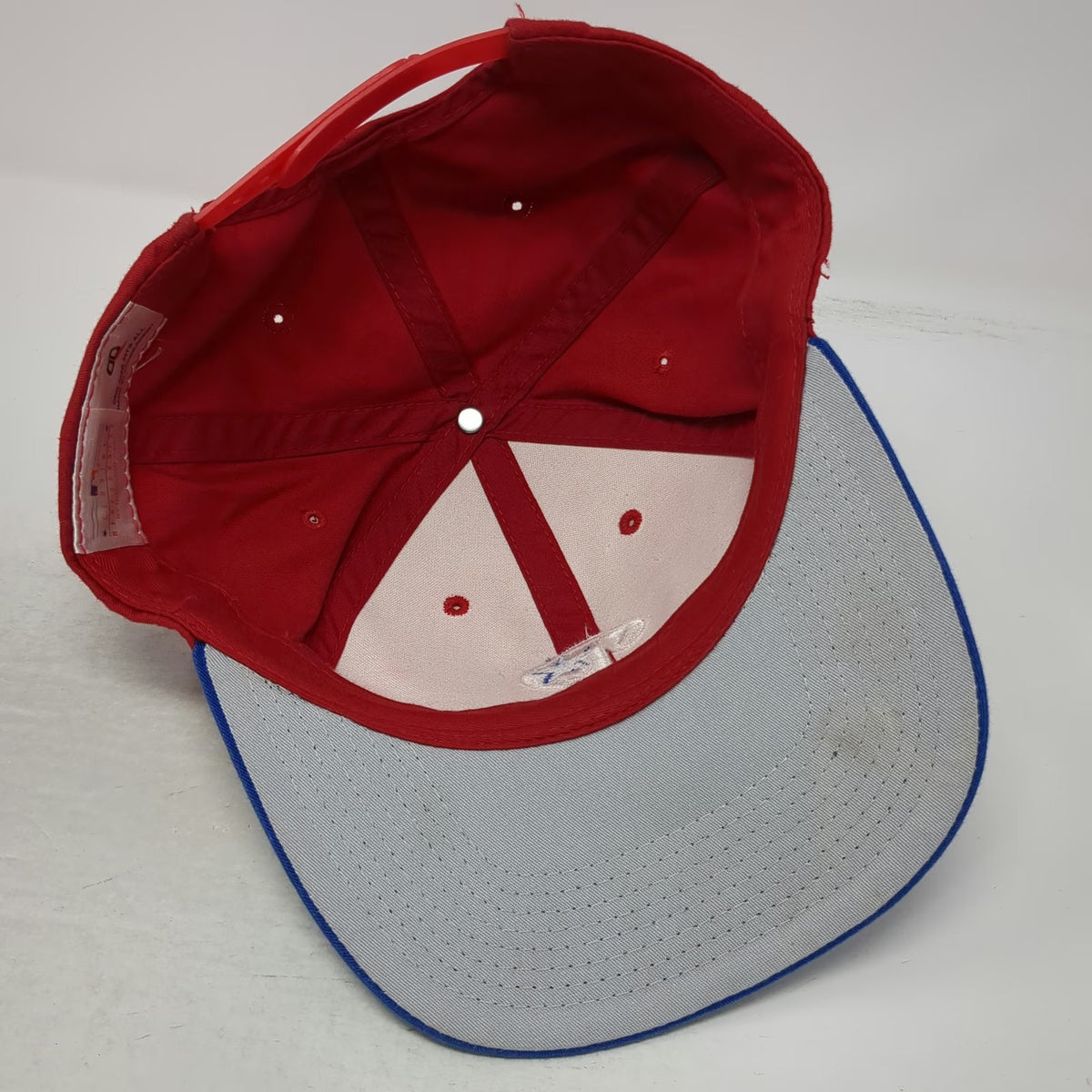 Philadelphia Phillies MLB Outdoor Cap Snapback Red Blue One Size Gray Undervisor