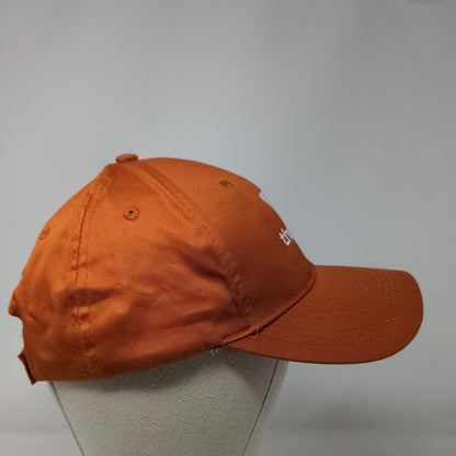 The YMCA Baseball 2019 Strapback Hat Orange One Size Embroidered 6 Panel