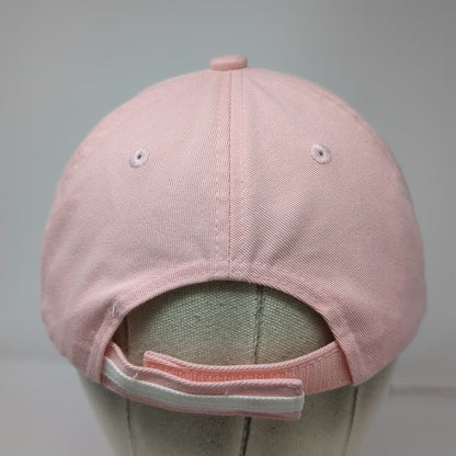 Port Authority Baseball Cap Pink One Size Boise Blues Society Trumpet Music Hat