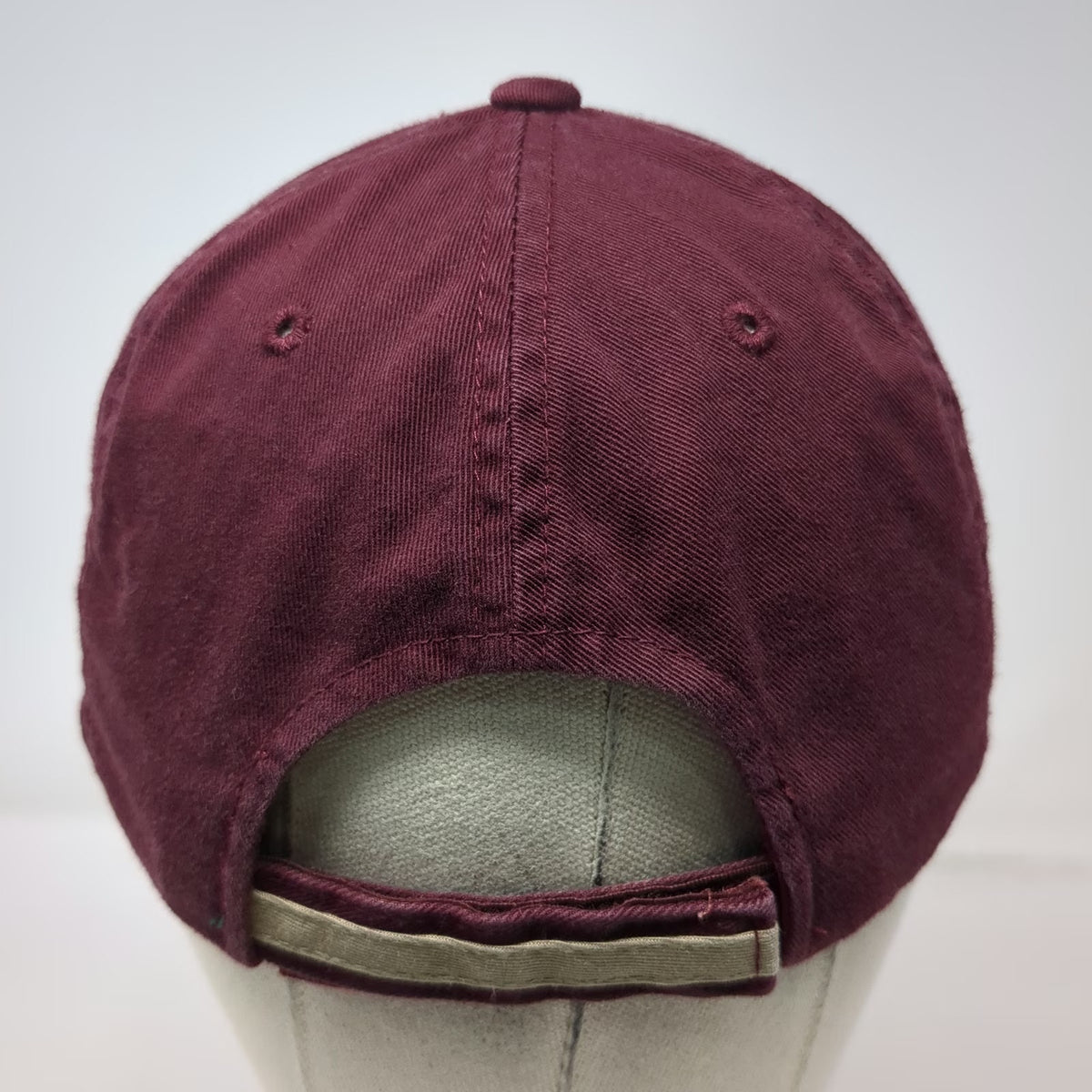 Port Authority Arid Club Kingfish Cup Red Baseball Cap Hat One Size 2004 Logo