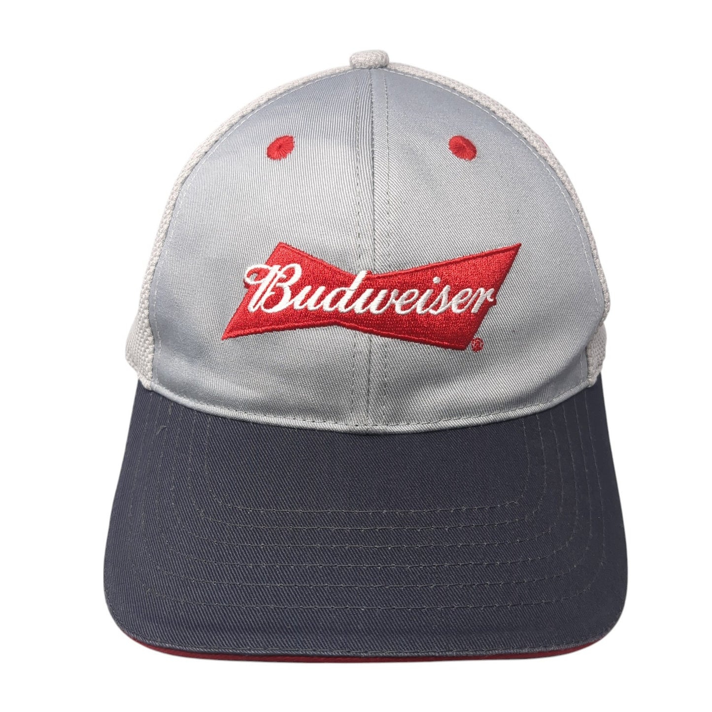Budweiser Fitted Hat Gray Medium This Bud's For You K-Products Outdoor