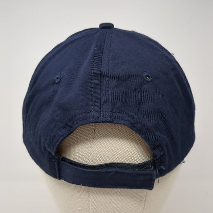 Budweiser Strapback Hat Blue One Size Adjustable Embroidered 6 Panel
