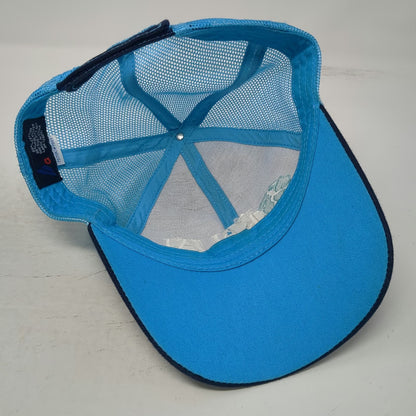 Augusta Sportswear Baseball Cap Blue One Size Kauai Marathon Mesh Back Hat Race