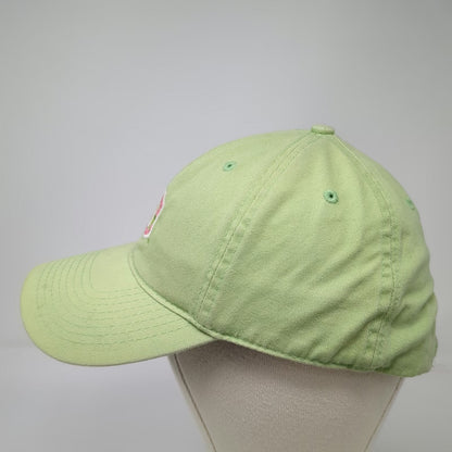 Legacy Baseball Cap Green One Size Floral Letter D Slideback Cotton Hat