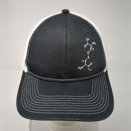 Hearts For Hadley Snapback Trucker Hat Black OS Adjustable Mesh Port Authority