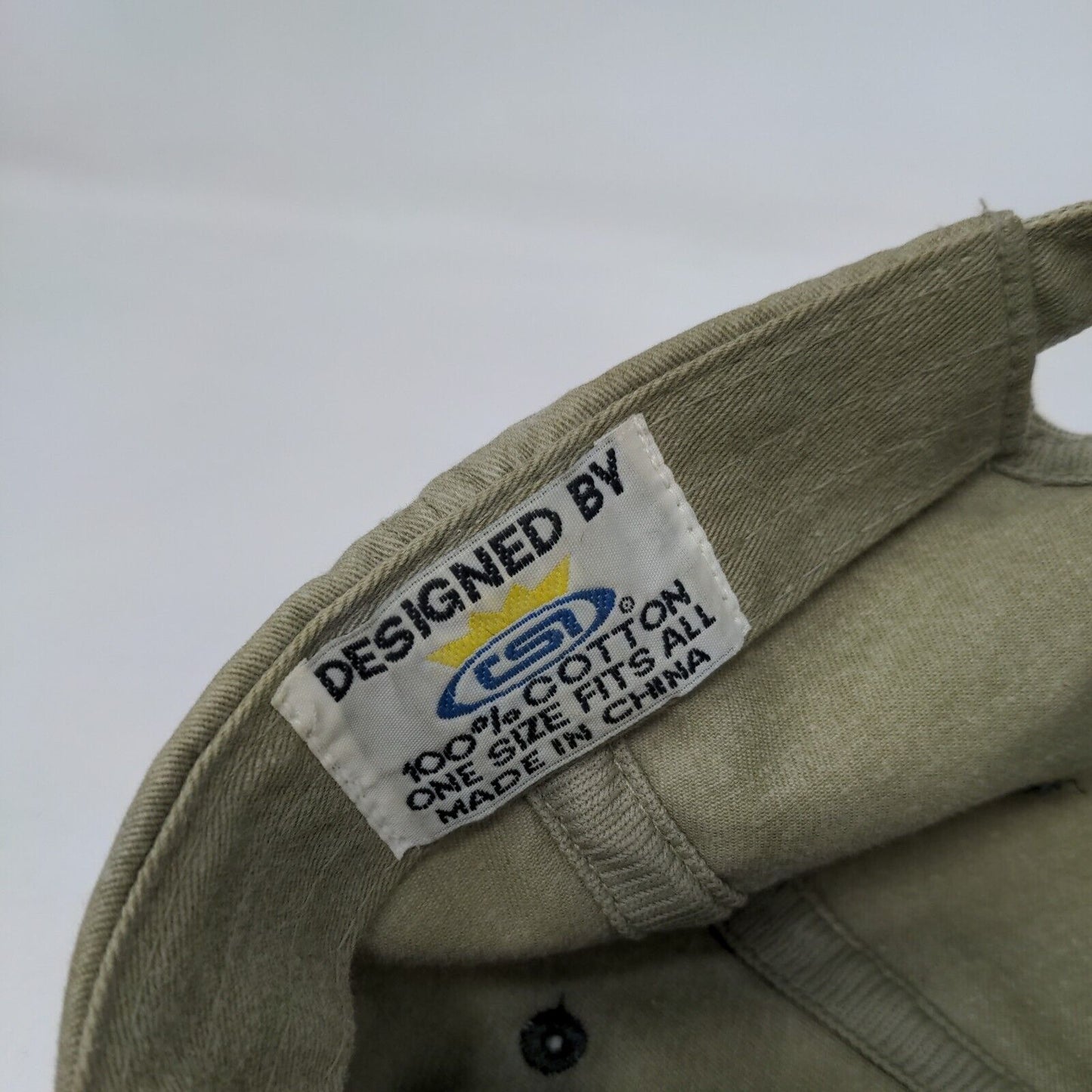 Tybee Island GA Slideback Hat Multicolor OSFA Adjustable Embroidered 6 Panel