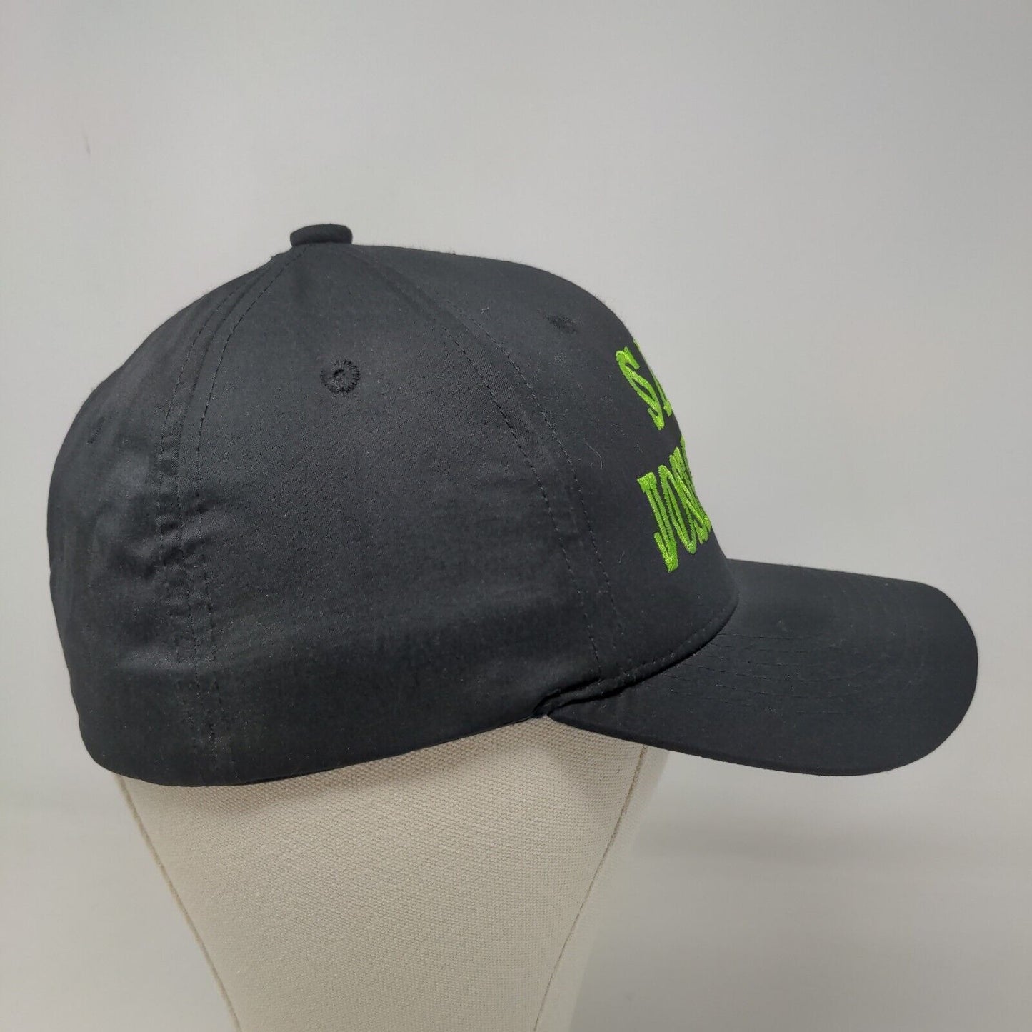 Delta Men's Fitted Hat Black Size M/L Black Embroidered San Jose Tizates Logo