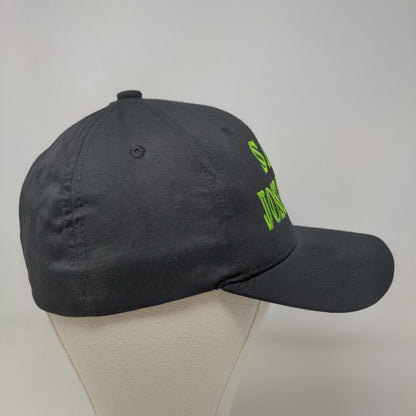 Delta Men's Fitted Hat Black Size M/L Black Embroidered San Jose Tizates Logo