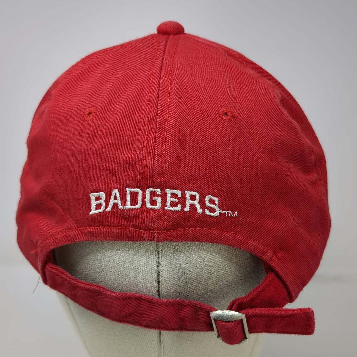 Wisconsin Badgers NCAA Signatures Cap Red One Size Slideback Embroidered W Logo