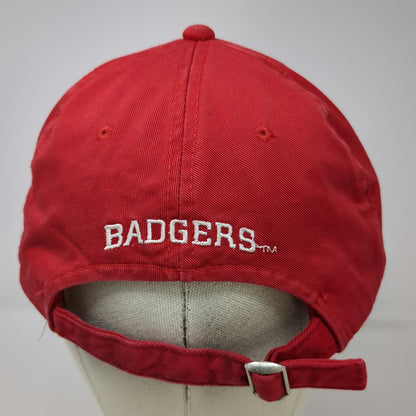 Wisconsin Badgers NCAA Signatures Cap Red One Size Slideback Embroidered W Logo