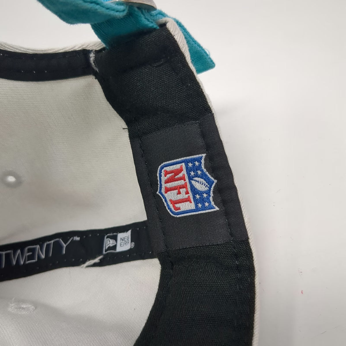 Miami Dolphins NFL New Era Hat White Blue Orange One Size Slideback 9TWENTY