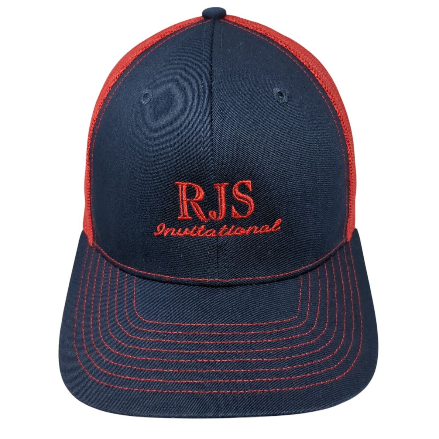 RJS Invitational Snapback Trucker Hat Multicolor OS Adjustable Mesh Richardson