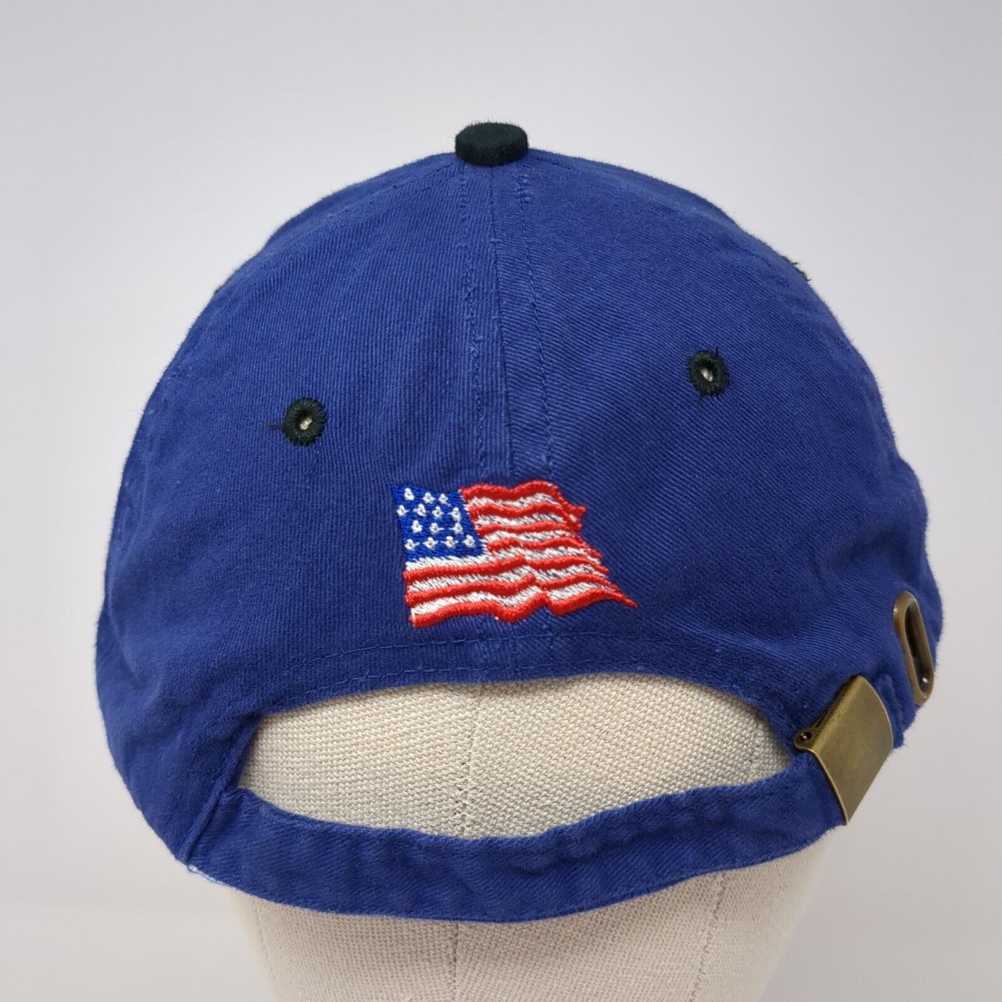 Idaho Sand & Gravel Co Slideback Hat Blue One Size Colorblock 6 Panel