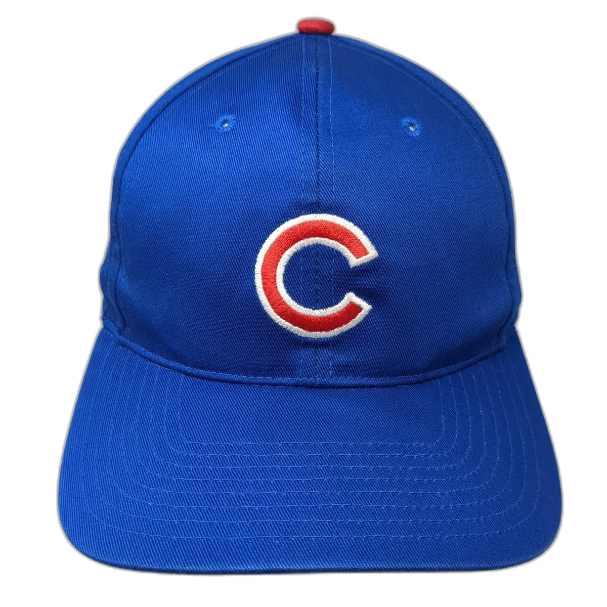 Chicago Cubs MLB Twins Enterprise Snapback Blue One Size Hat Gray Underbrim Red