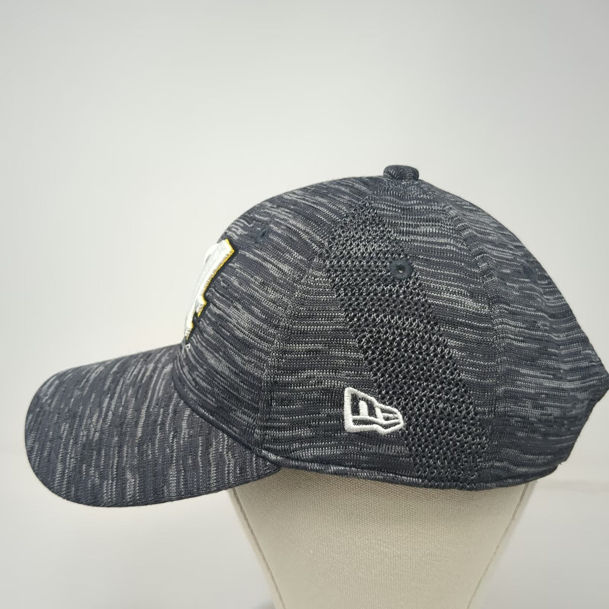 New Era Snapback Hat Gray OSFM Kevin Harvick NASCAR 4 Heathered 9FORTY Racing