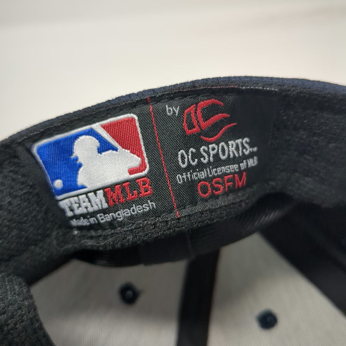 Detroit Tigers MLB OC Sports Baseball Cap Blue One Size Hat Side Patch Strapback