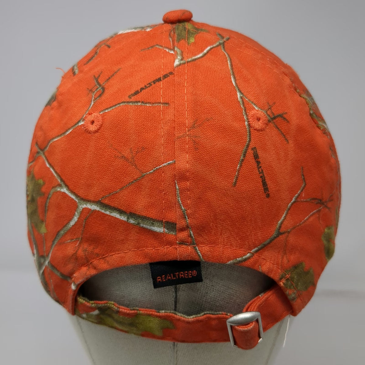 Outdoor Cap Baseball Cap Orange Camo OSFM Slideback Realtree Hunting Blaze Hat