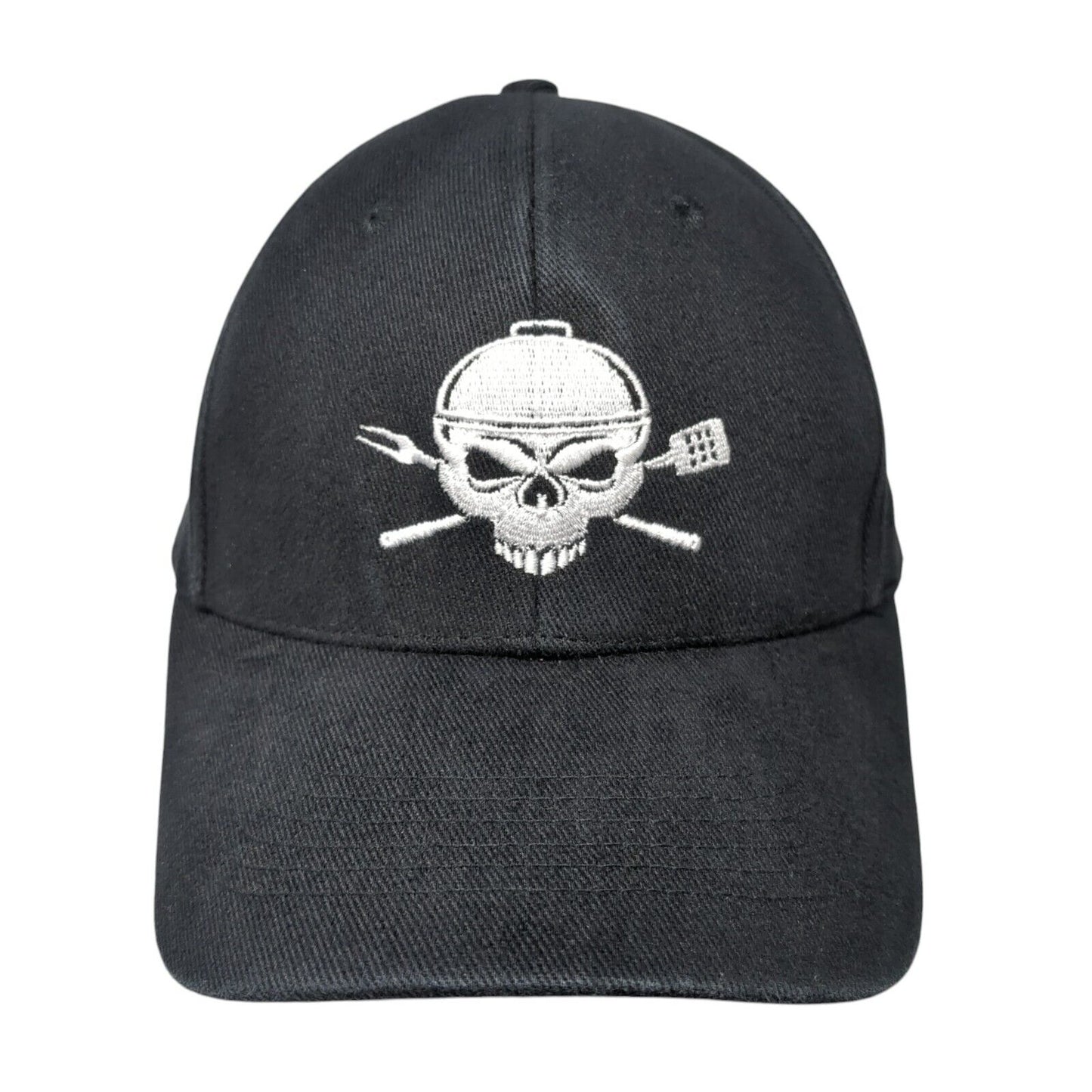 Kurvball Barbecue Whiskey Slideback Hat Black OS Adjustable Embroidered 6 Panel