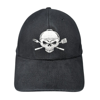 Kurvball Barbecue Whiskey Slideback Hat Black OS Adjustable Embroidered 6 Panel