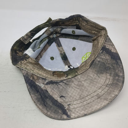 HECS Baseball Cap Gray Camo One Size Embroidered Stealthscreen Hunting Hat