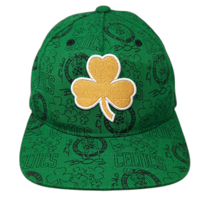 Boston Celtics NBA Zephyr Garden Authentic Green One Size Snapback Hat