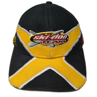 BRP Baseball Cap Black XL Ski-Doo Team Rotax XPS Performance Fitted Hat