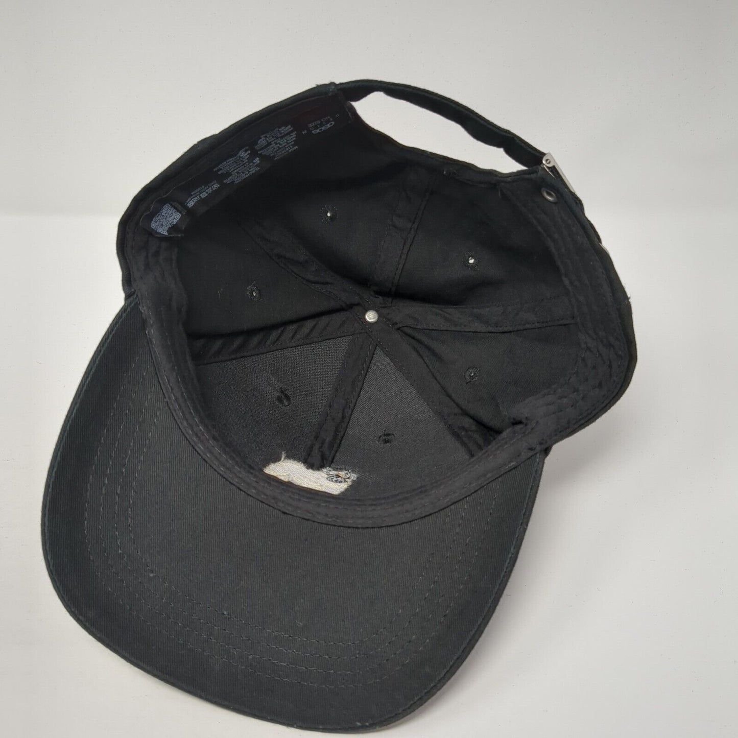 Pug Dog Slideback Baseball Cap Black One Size Adjustable Embroidered Asos
