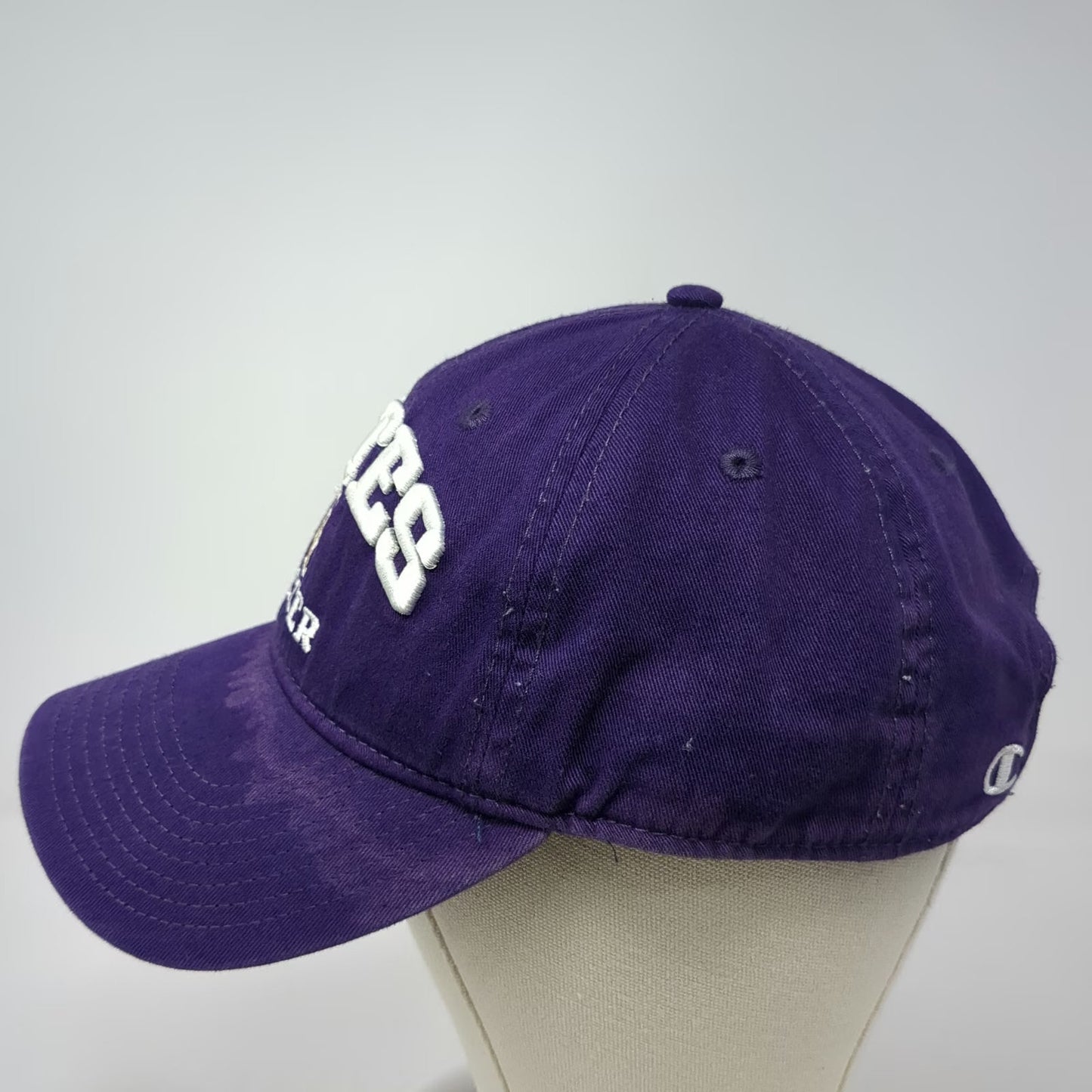Champion College of Idaho Yotes Soccer Purple One Size Adjustable Hat Cap