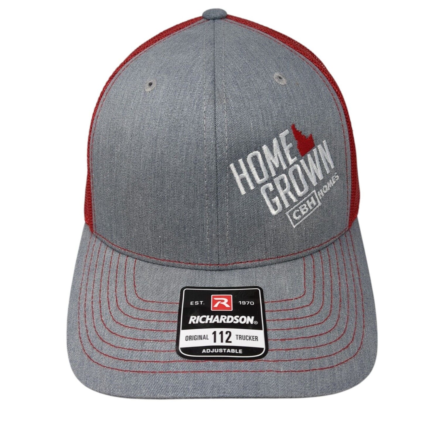 Home Grown CBH Homes Snapback Trucker Hat Multi OS Adjustable Mesh Richardson