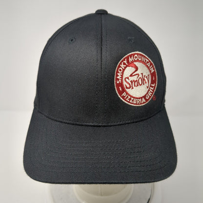 Smoky Mountain Pizzeria Grill Fitted Hat Black L/XL Flexfit Port Authority