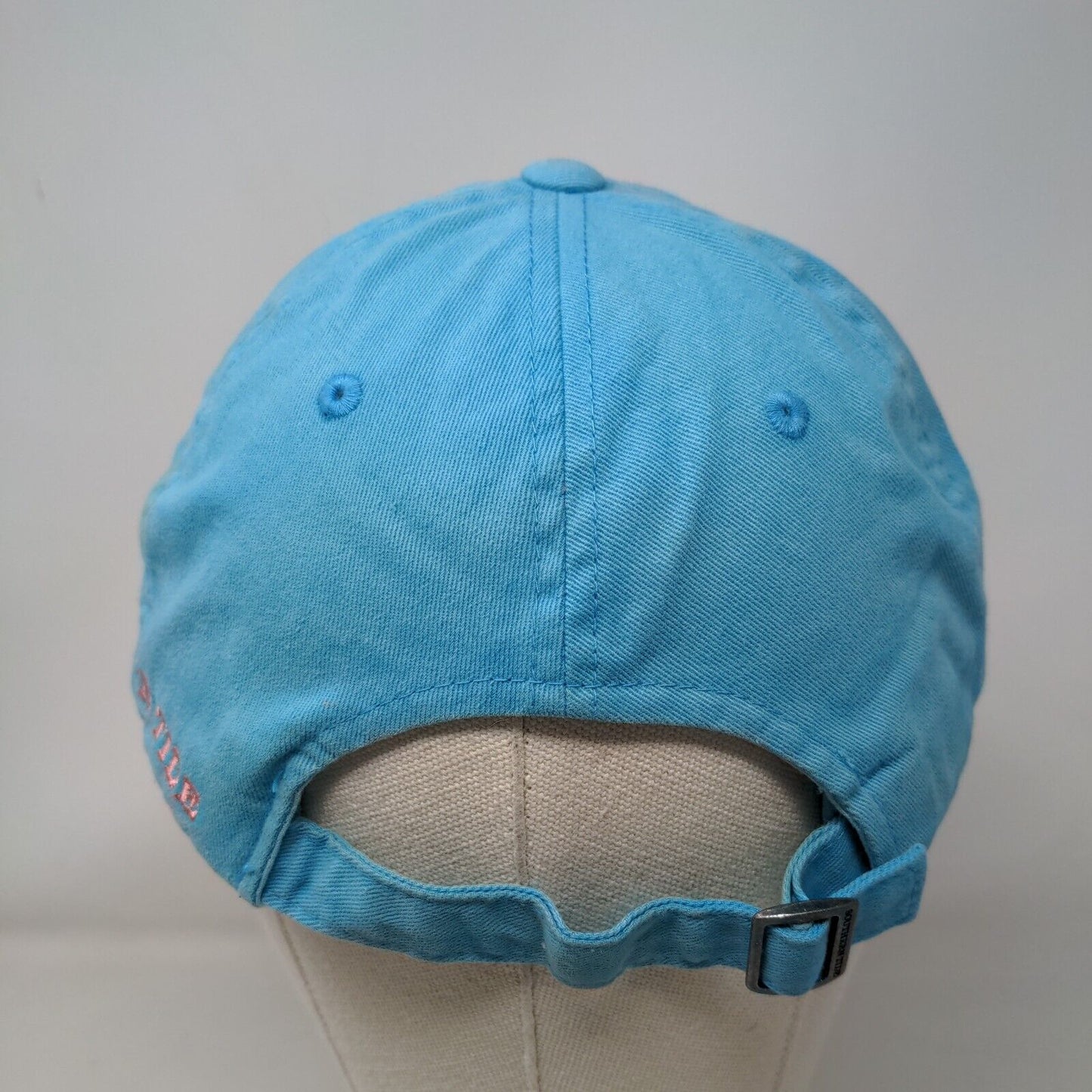 Southern Tide Slideback Hat Blue One Size Adjustable Embroidered 5 Panel Cotton