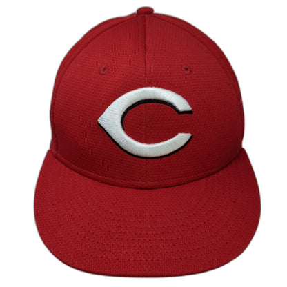 Cincinnati Reds MLB OC Sports Baseball Cap Red One Size Strapback Embroidered