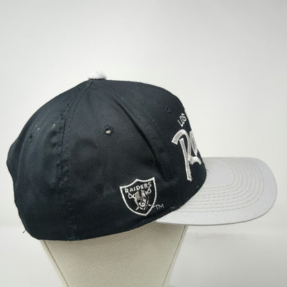 Sports Specialties Los Angeles Raiders NFL Snapback Hat Black OS Green Underbrim