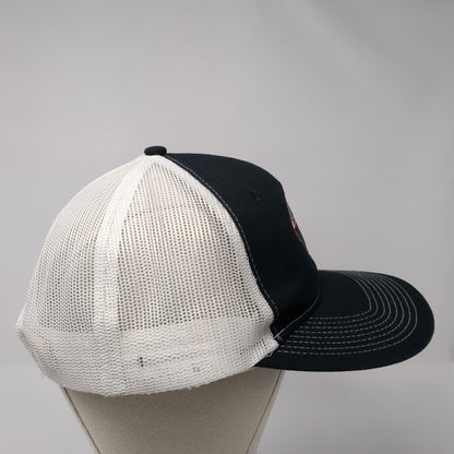 Overland Armament Snapback Trucker Hat Black OS Adjustable Mesh Port Authority