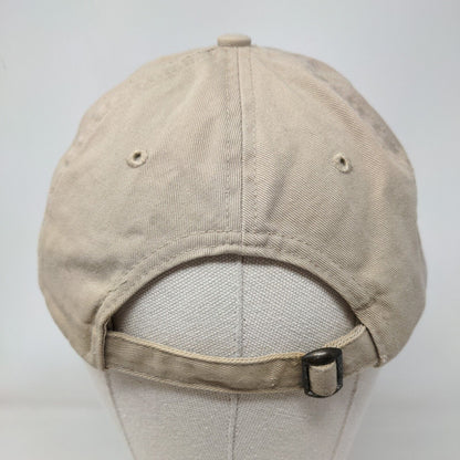 I Feel Like Pablo Slideback Hat Tan One Size Adjustable Embroidered Vented Holes