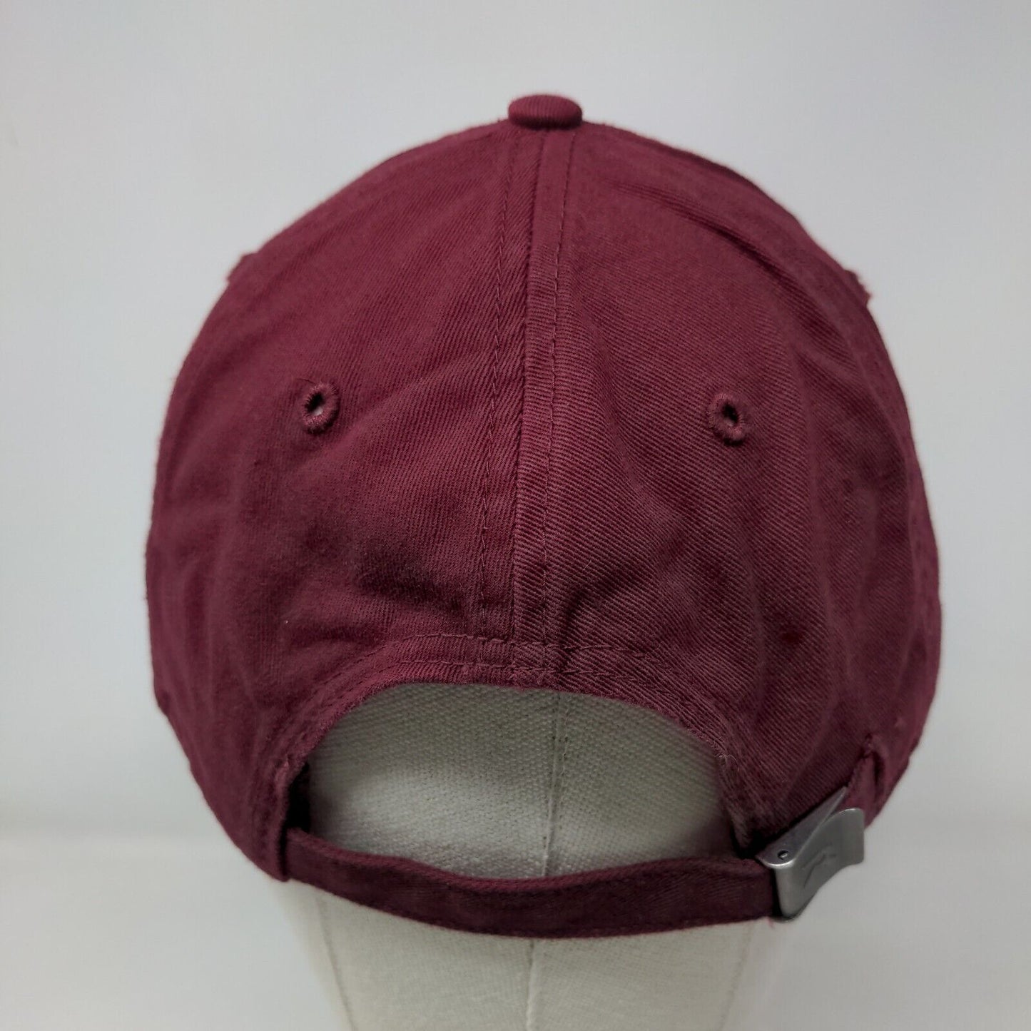 Higgins Lake Boat Club Slideback Hat Red M/L Embroidered Richardson