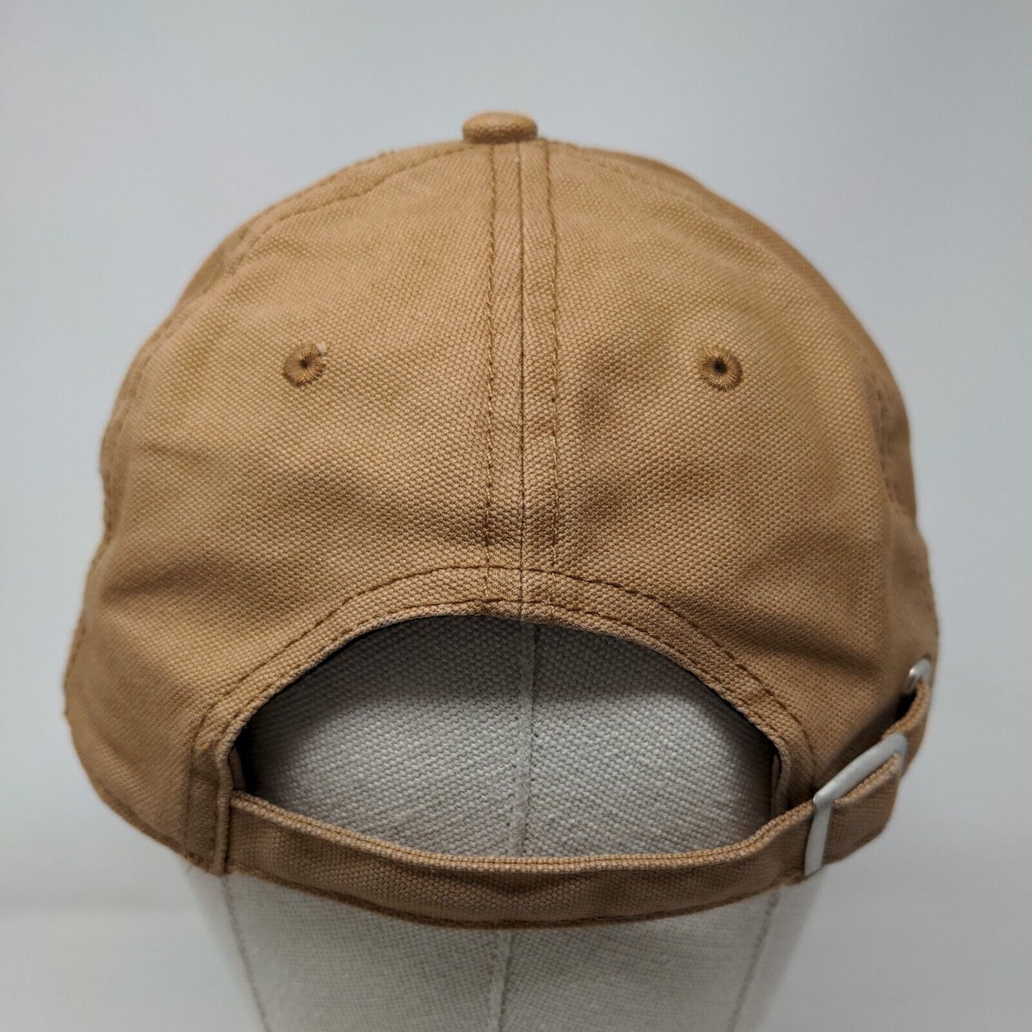 Genuine Dickies Slideback Hat Tan OSFM Adjustable Vented Holes 6 Panel