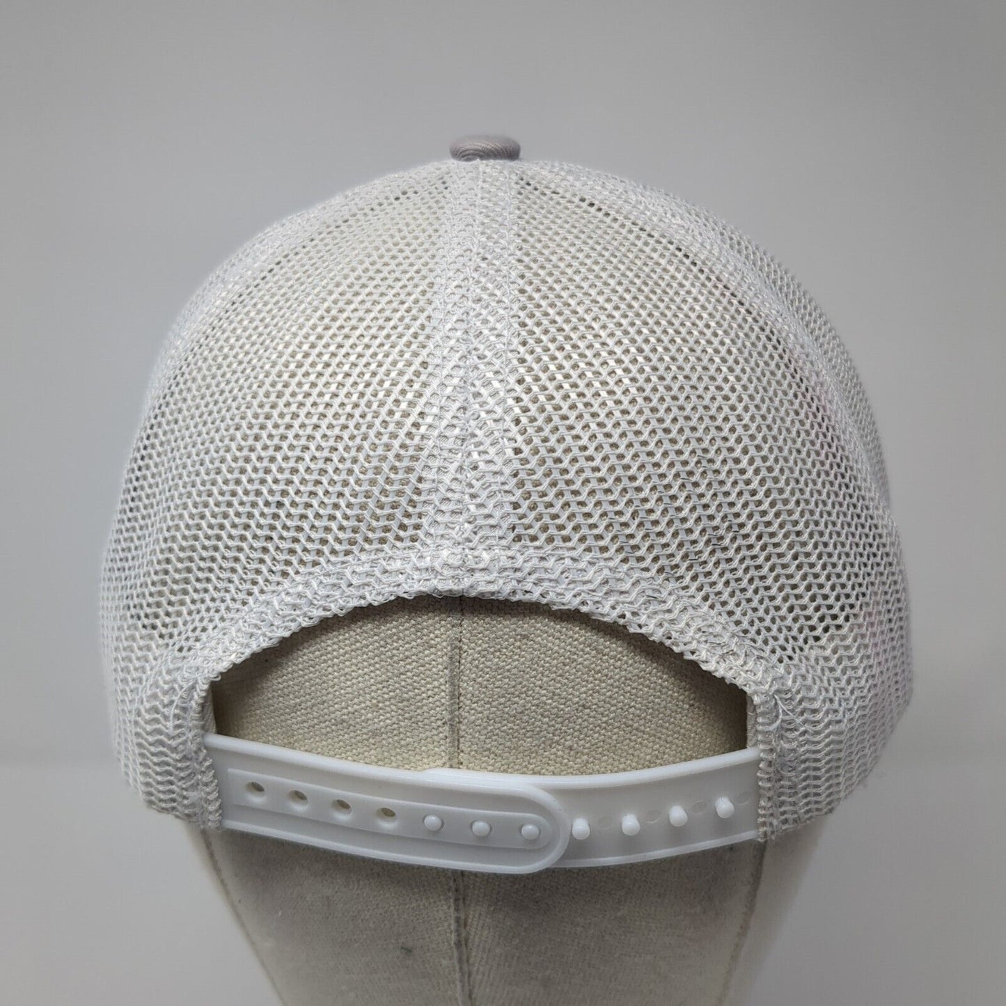 West Coast Metals Logo Snapback Trucker Hat Gray One Size Mesh Back