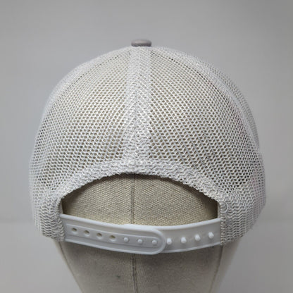 West Coast Metals Logo Snapback Trucker Hat Gray One Size Mesh Back