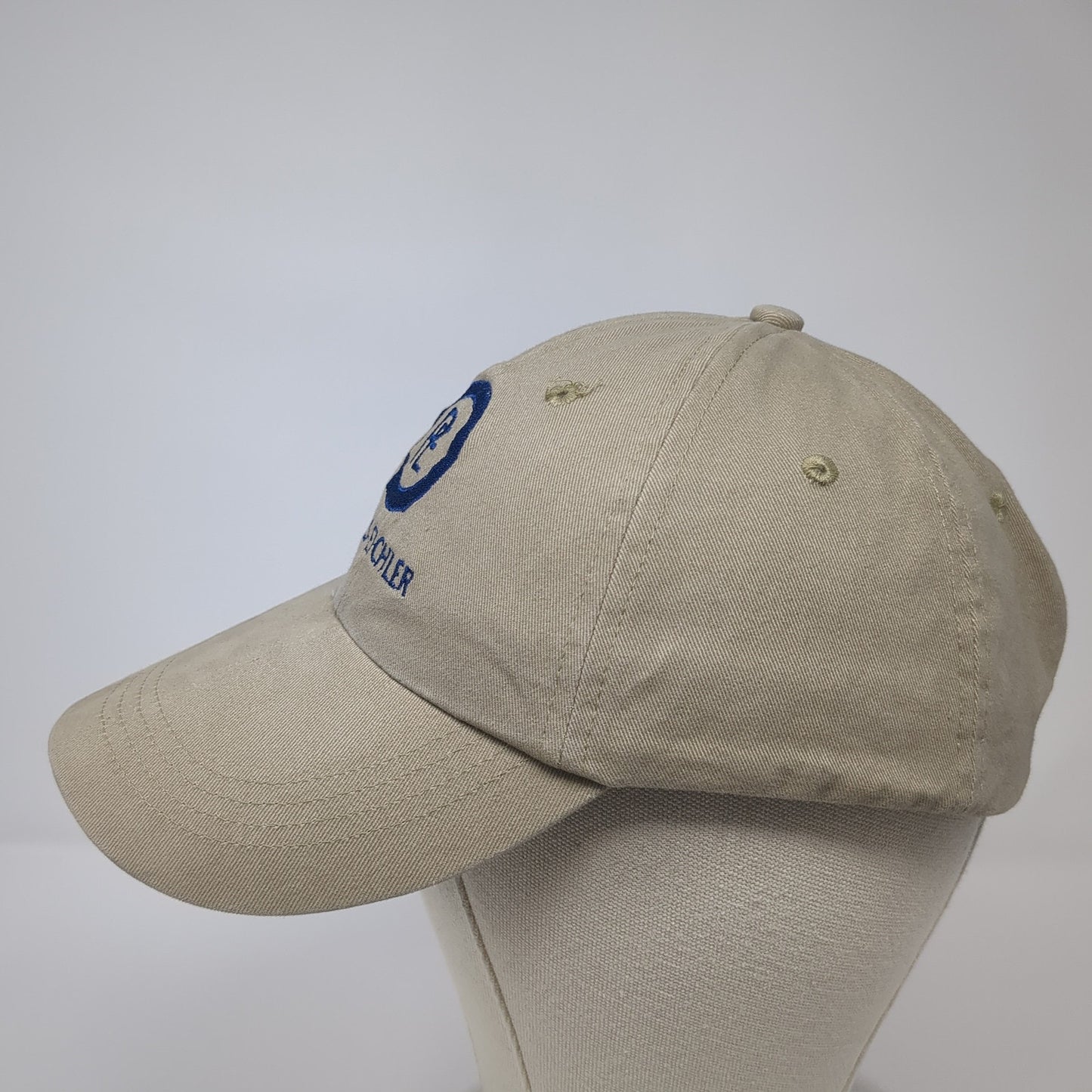 Peters-Eichler Slideback Hat Brown One Size Adjustable Embroidered Anvil
