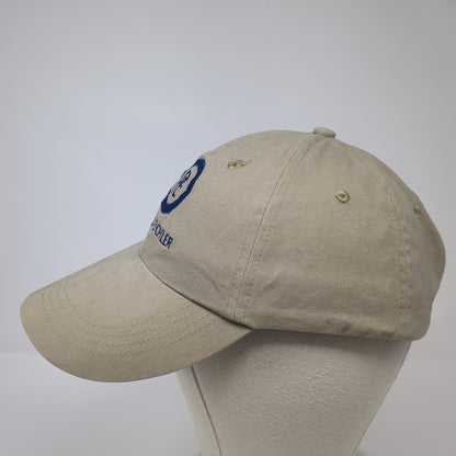 Peters-Eichler Slideback Hat Brown One Size Adjustable Embroidered Anvil