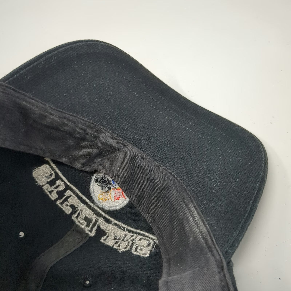 Pittsburgh Steelers NFL Sports Specialties Black Strapback Cap Hat Vintage