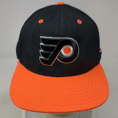 American Needle NHL Philadelphia Flyers Snapback Hat Black Orange One Size Green