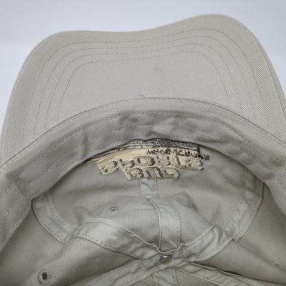 Bud Sports Productions Baseball Cap Beige One Size Adjustable Embroidered Cotton