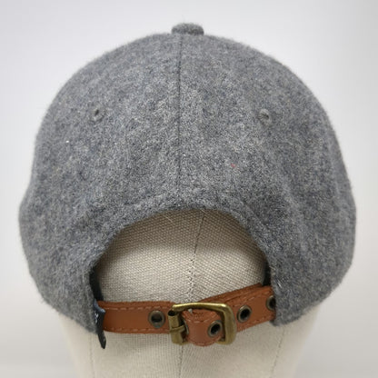Cirque Baseball Cap Gray One Size Boise ID Skyline Patch Strapback Brown Hat