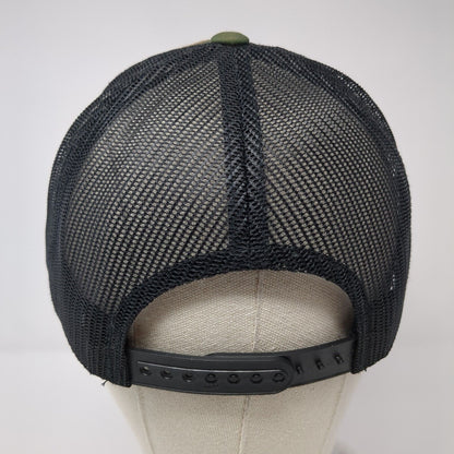 The Classics Yupoong Snapback Trucker Hat Camouflage OS Adjustable Mesh Back